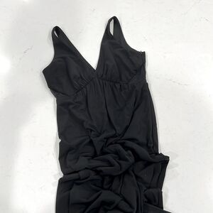 Laundry by Shelli Segal size 4 maxi dress black